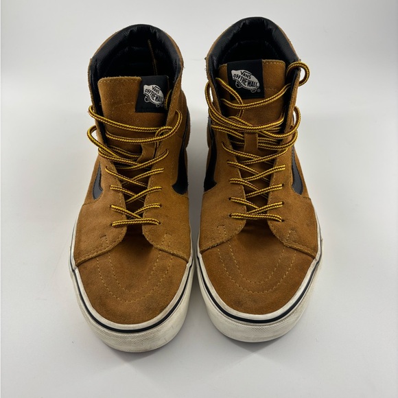 Vans Off The Wall 721454 High Top Brown Suede Skate Shoes Men’s Size 11 Brown - Picture 2 of 8